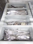 * cutlery tray with cutlery