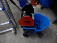 * mop with heavy duty wringer on castors