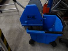 * mop with heavy duty wringer on castors