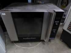 * Blueseal Turbofan oven - E31D4. On castors, 4 grid