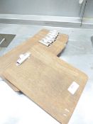 * 7 x A5 wooden clip boards