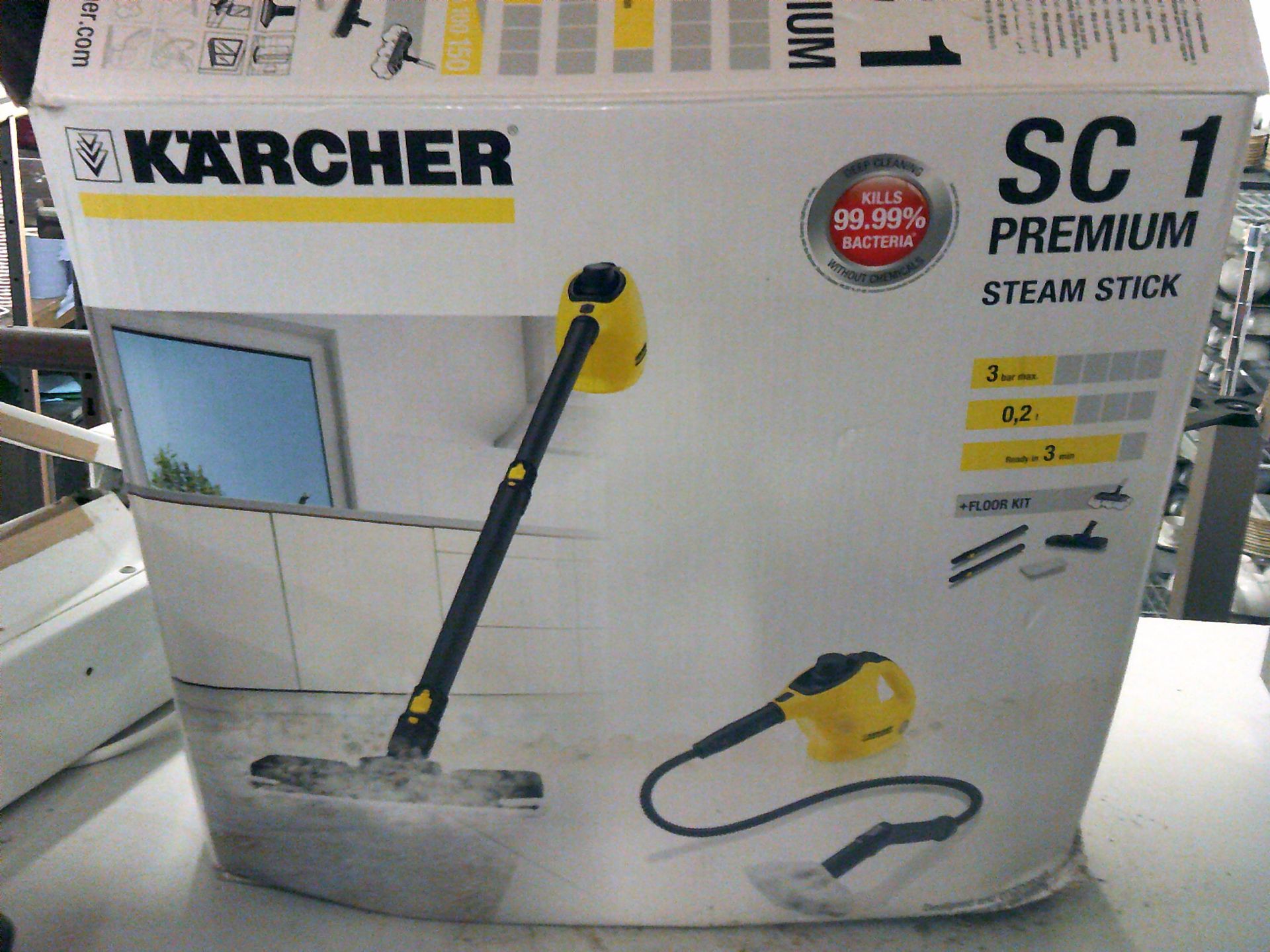 * Karcher SC1 premium steam stick cleaner