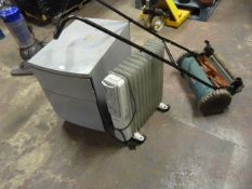 *Bosch Pushalong Mower, Daewoo Radiator, and a Sma