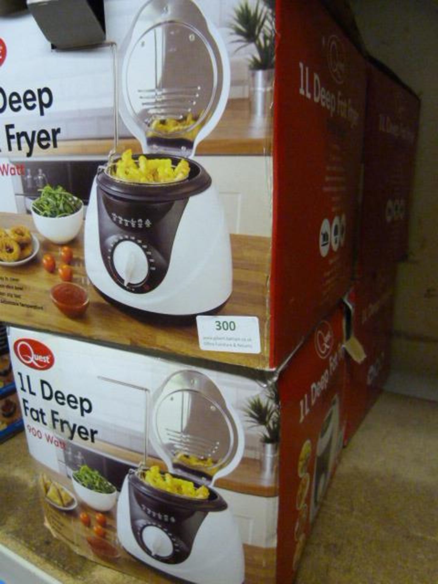 *Four 1L Deep Fat Fryers (AF)