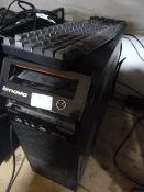 *Lenovo Tower with Keyboard and Mouse