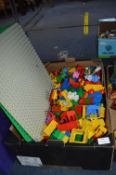 Box of Lego Duplo