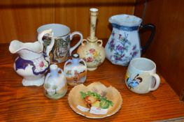 Decorative Pottery and Jugs et.