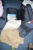 Case Containing Three Pairs of Ladies Leather Trou
