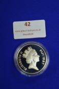 QE2 Fiji 1997 10 Dollar Commemorative Silver Coin