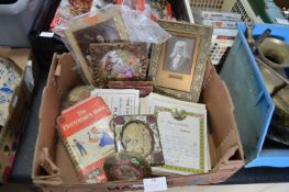 Collectibles Including Brass Photo Frames, Certifi