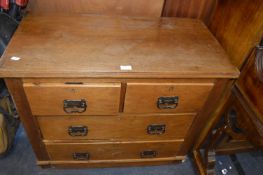 Vintage Two over Two Mahogany Chest (AF)