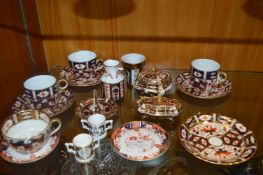 Royal Crown Derby Part Tea Set, Trinket Dishes, Ri