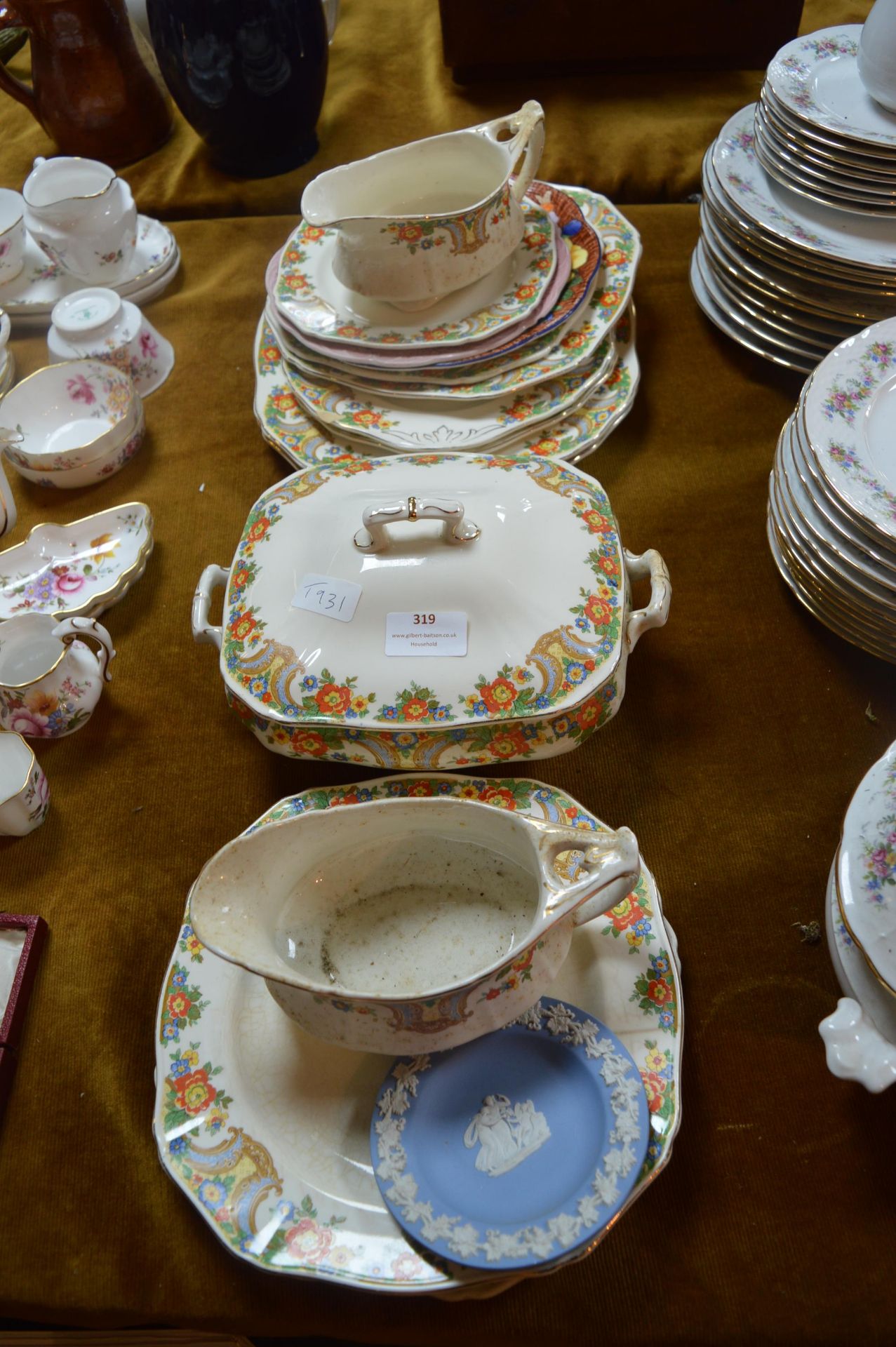 Decorative China Including Alfred Meakin, Wedgwood