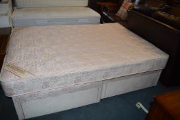 Cumfilux Double Divan with Orthopedic Mattress and
