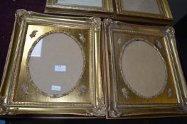 Two Ornate Gilt Photo Frames