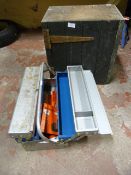 Concertina Toolbox and a Small Pine Tool Cupboard