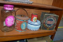 Vintage Tins and Storage Jars