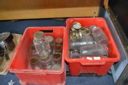 Two Boxes of Kilner Jars