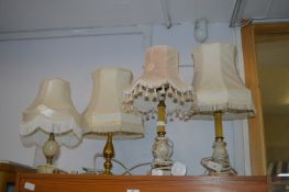 Alabaster Table Lamps etc.
