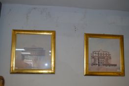 Two Gilt Framed Prints