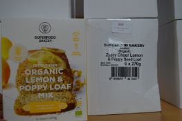 Six Boxes of Superfood Bakery Gluten Free Zesty Le