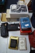 Vintage Electronic Items; Sanyo Calculator, Sony Walkman, etc.