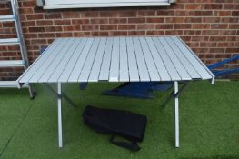 Folding Aluminium Camping Table