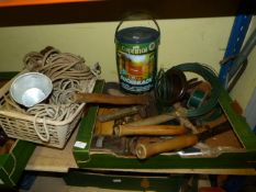 Box of Tools, Cord and Cuprinol
