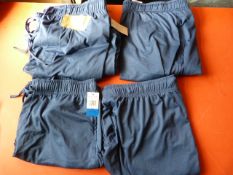 *Six Pairs Mens Lounge Short Size: L