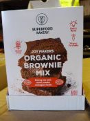 6x 287g Packs of Joy Makers Organic Brownie Mix