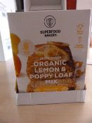 6x 270g Packs of Organic Lemon & Poppy Seed Loaf