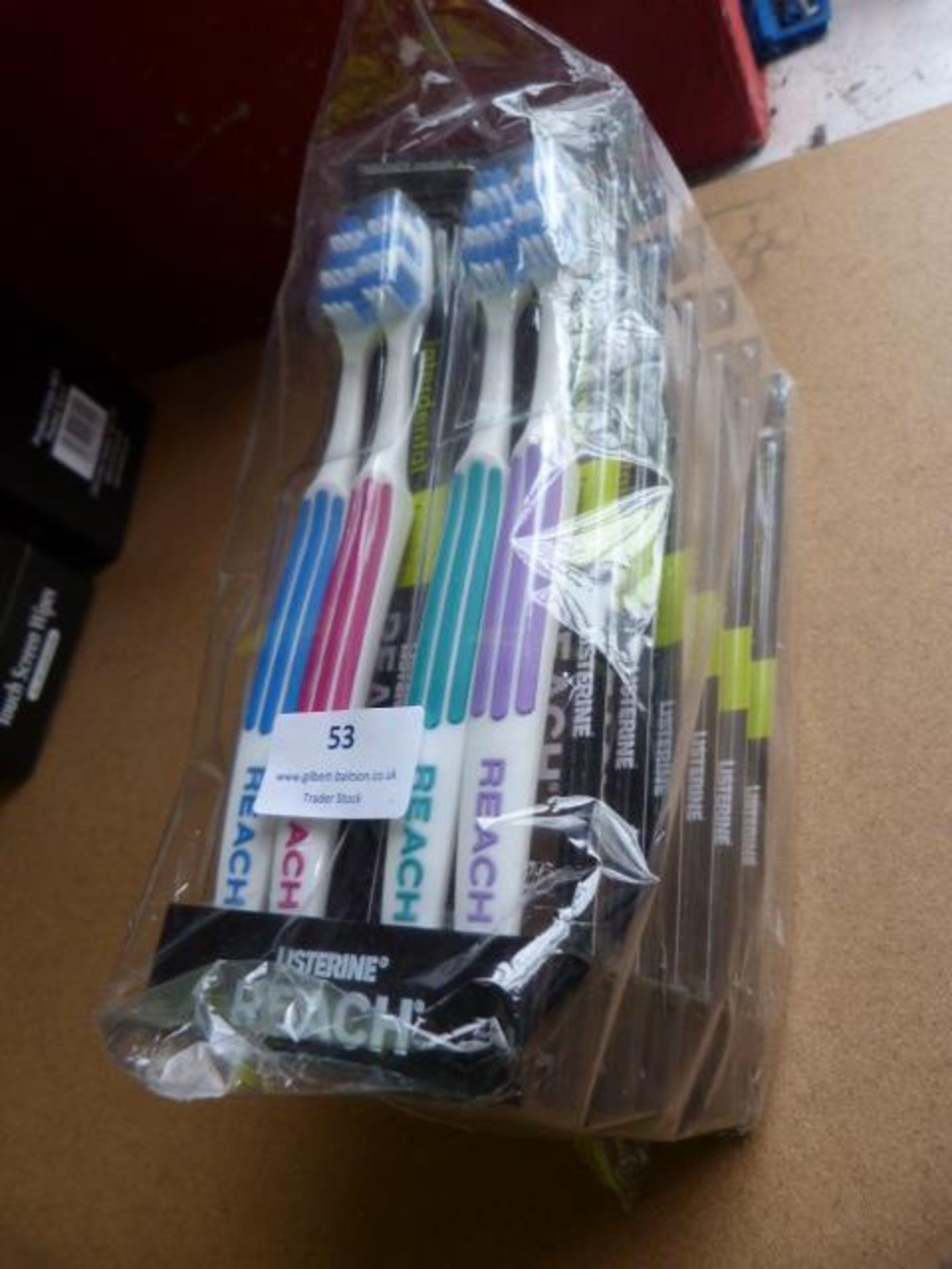 *12x 2pks Listerine Toothbrushes