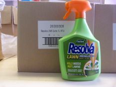 *6x 1L of Resolva Weed Killer