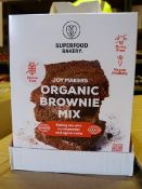 6x 287g Packs of Joy Makers Organic Brownie Mix