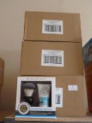 *Three Boxes of Shaving Brush Gift Sets (6 per box