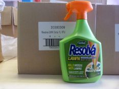 *6x 1L of Resolva Weed Killer