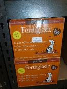 *Two Boxes of Forthglade Grain Free Dog Food