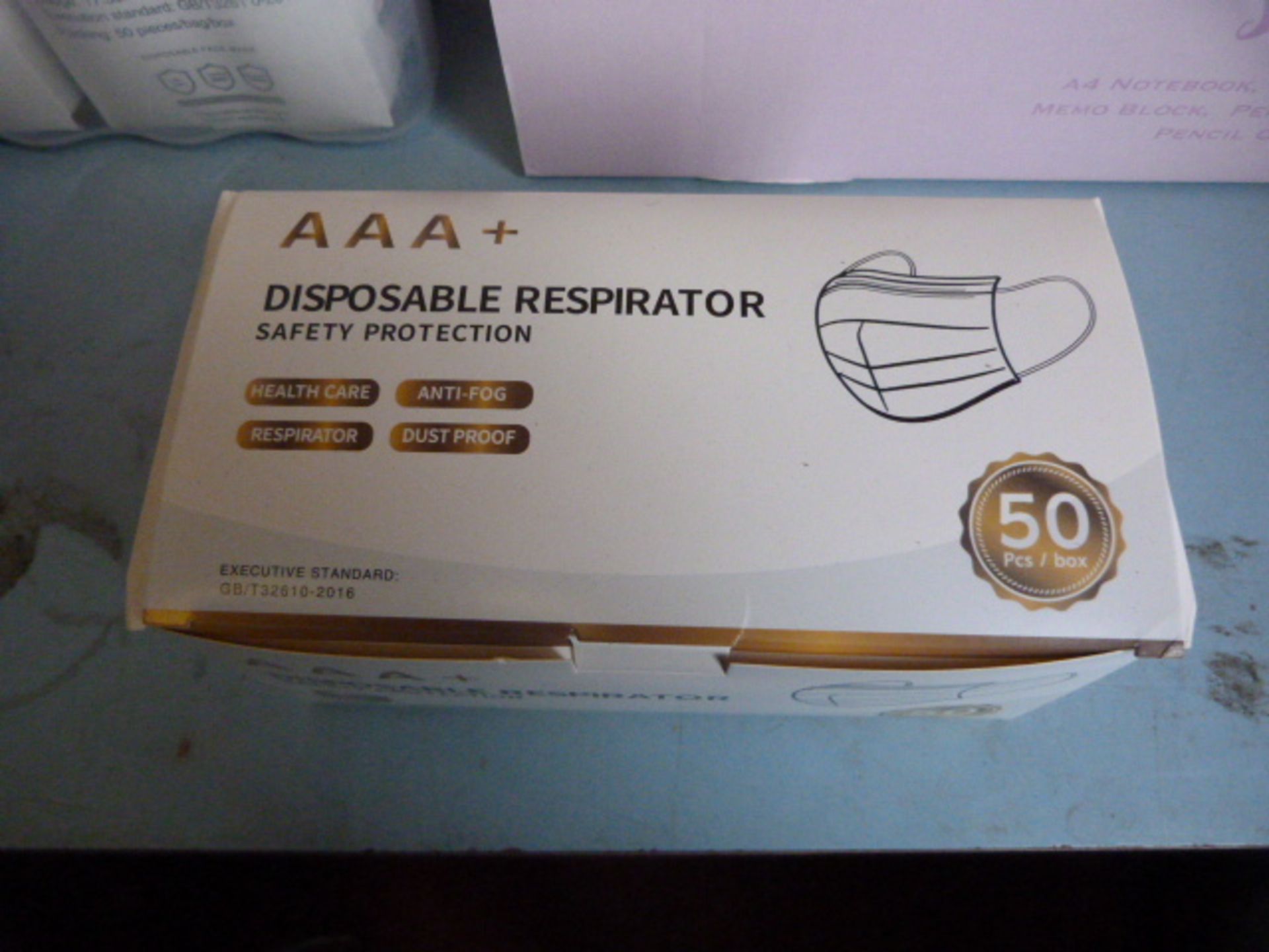 *Box of 50 AAA+ Disposable Respirators