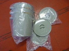 *Three Bird Feed Storage Tins