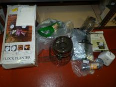 *Garden Accessories Including Planter, Bird Feeder