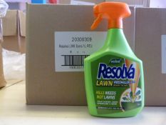 *6x 1L of Resolva Weed Killer