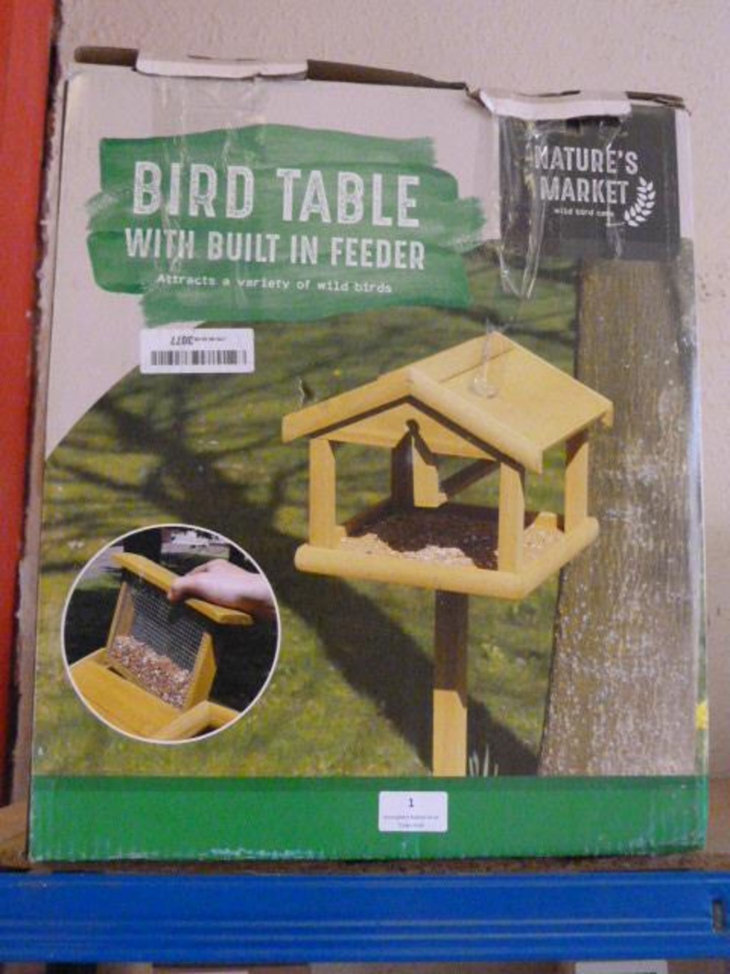 *Bird Table with Built In Feeder