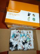 *Four Boxes of Novelty LED Animal Keychains with S