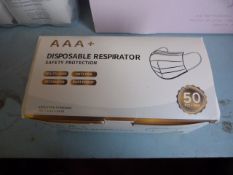 *Box of 50 AAA+ Disposable Respirators