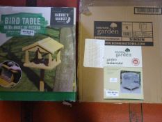 *Bird Table and Small Garden Incinerator