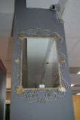 Decorative Metal Framed Wall Mirror