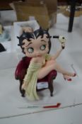 Betty Boop Figurine - Hair Dryer