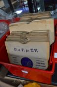 Two Tubs of 78rpm Records; Mixed Oldies