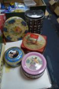 Assorted Vintage Tins