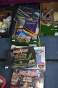 Star Wars Monopoly Part Sets plus Books, Air Fix K